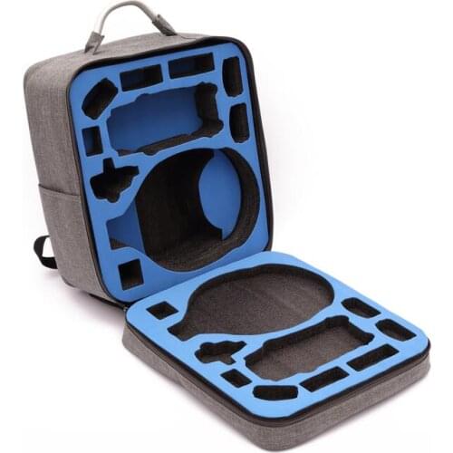 For DJI Mavic Pro RC Drone RC QUADCOPTER + DJI VR Goggles Outdoor Waterproof case Shoulder Backpack Bag Grey