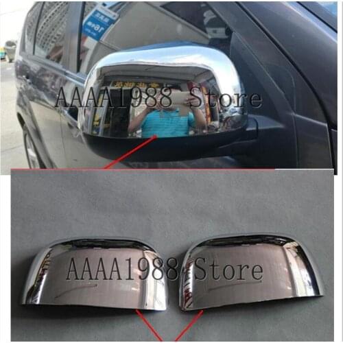 For Mitsubishi Outlander 2007-2012 ABS Chrome Rearview mirror cover Trim/Rearview mirror Decoration Car styling