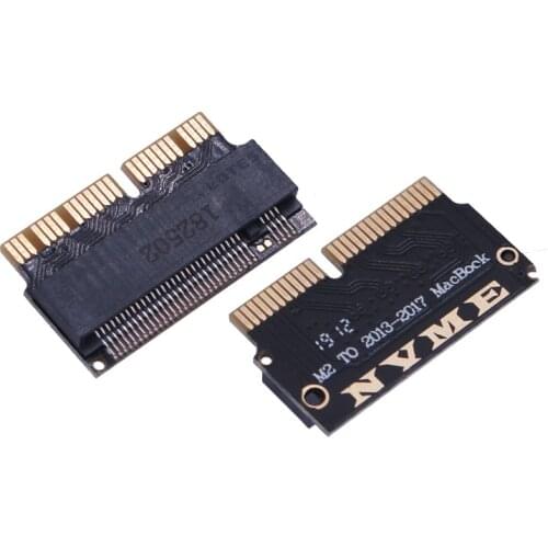 M2 for NVMe PCIe M.2 for NGFF to SSD Adapter Card for Apple Laptop Macbook Air Pro 2013 2014 2015 A1465 A1466 A1502 A1398 PCIEx4
