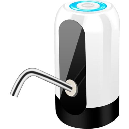 HOME-Water Bottle Pump, USB Charging Automatic Drinking Water Pump Portable Electric Water Dispenser Water Bottle Switch for U