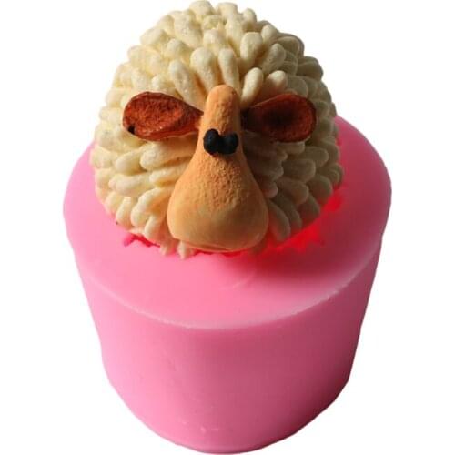 Sheep Silicone Mold 3D Fondant Animal Mold Chocolate Sugarcraft Cake Clay Mold Cake Mould For DIY Baking Tools