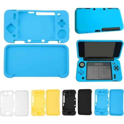 Silicone Cover Skin Case for New Nintendo 2DS XL /2DS LL Game Console