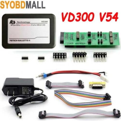 Latest Version VD300 V54 FGTech Galletto 4 Master BDM-TriCore-OBD Function Chip Tuning Tool for All cars, Trucks, Motorcycles