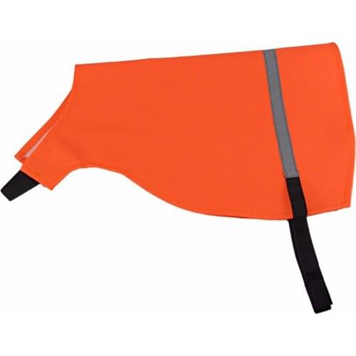 Tourbon Hunting Outdoor Decoy Gun Dog Vest Orange Reflective Tape Band Magic Tape Dog Waistcoat for Chest Invisibility Protector