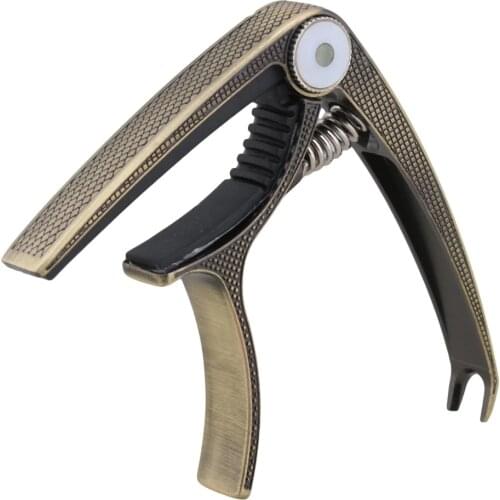 One Handed Trigger Electric Guitar Capo for Acoustic Guitars