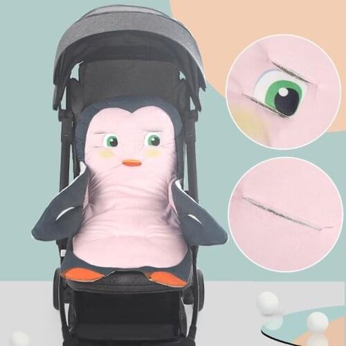 Universal Newborn Baby Stroller Cartoon Animal Seat Cushion Liner Mat Pad Cover Q1FE