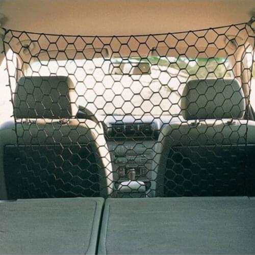 Universal Adjustable Mesh Safety Guard Pet Dog Trunk Fence Travel Car Barrier Accessories Pet Cat Puppy Fence