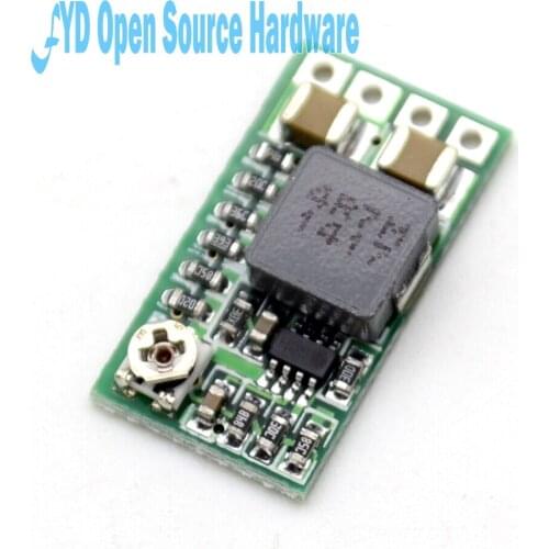 10pcs Mini DC-DC 12-24V To 5V 3A Step Down Power Supply Module Buck Converter Adjustable Efficiency 97.5