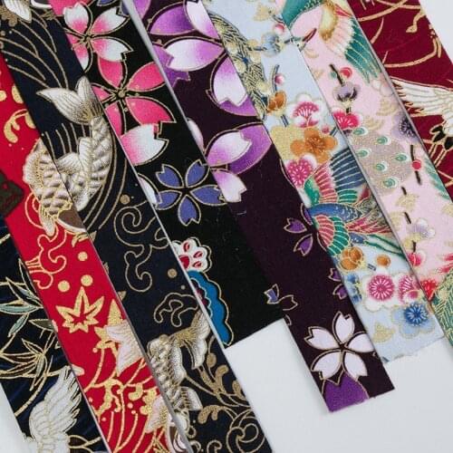 2cm Width Good Quality Japanese Ribbon Fabric Edging Lace Webbing 1 Yard TJ1218