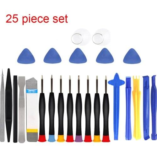 25 Pcs/set Screwdriver Mobile Phone Repair Tool Set Hand Tools For IPhone Mobile Phone Xiaomi Tablet PC Small Toy Kit