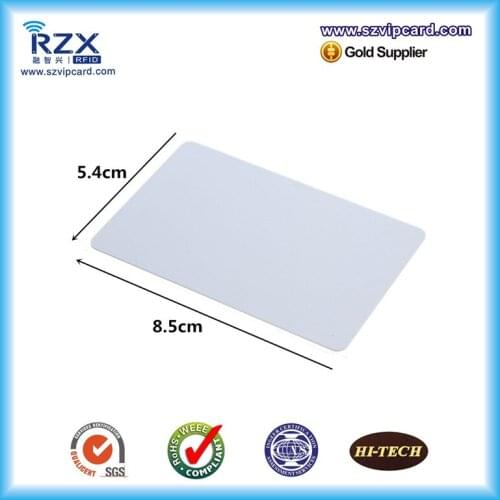 50pcs PVC 13.56MHZ card CR80 RFID blank NTAG215 NFC card