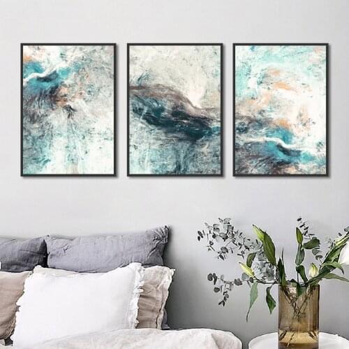 Abstract Art Ink Painting Poster Print Canvas Painting Picture Aisle Home Wall Art Graffiti Bedroom Modern Decoration Custom