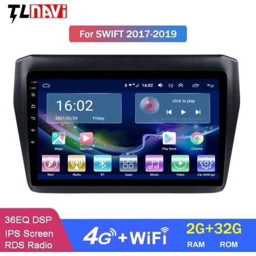 4G Lte All Net IPS Screen Car Radio For Suzuki Swift 2017-2019 Android 10 Multimedia GPS Navigation Player