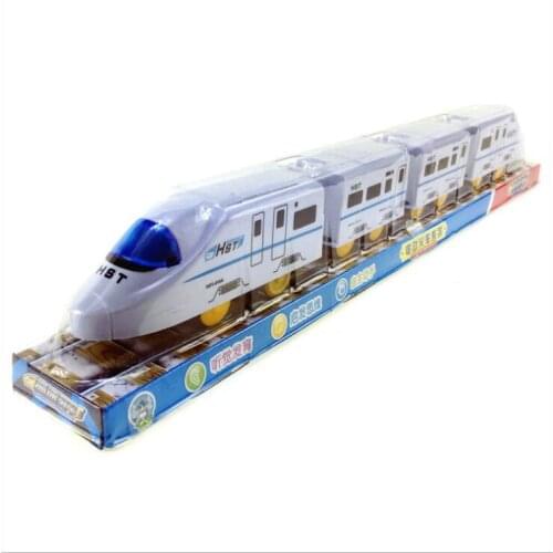 Kids Electric Train Toy Magnetic Track Train Toy Compatible with Track Wooden Track Childrens Educational Track Toy