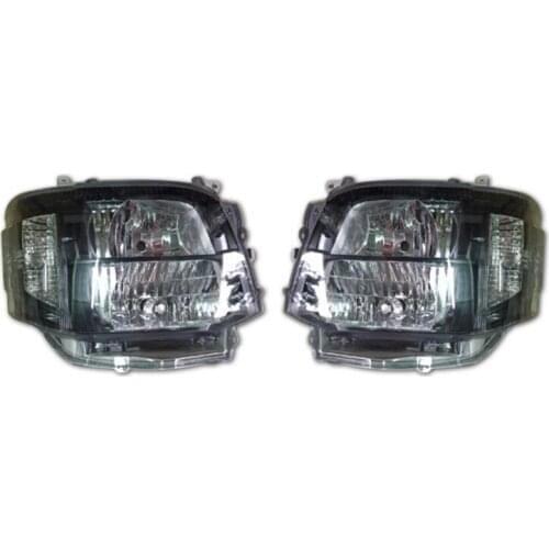 Hiace bus 2010-2013 Refitting headlight assembly HID white and black color head lamp