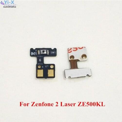 Power On Off Button Flex Cable For Asus Zenfone 2 Laser ZE500KL Power Key Button Flex Cable Parts