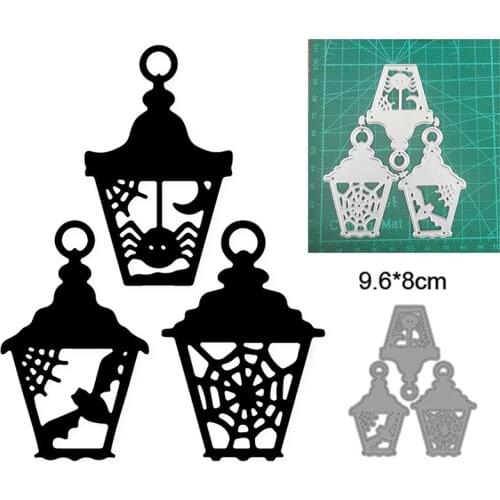 Halloween ghost lights spider 2021 New metal cutting die diy photo album scrapbook card making stamp embossing decoration mould