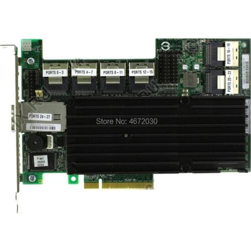 New Broadcom Avago LSI MegaRAID 9280-24i4e LSI00211 New 28 port 512MB cache SFF8087 6Gb RAID0.1.5.6 PCI-E 2.0 X8 Controller Card