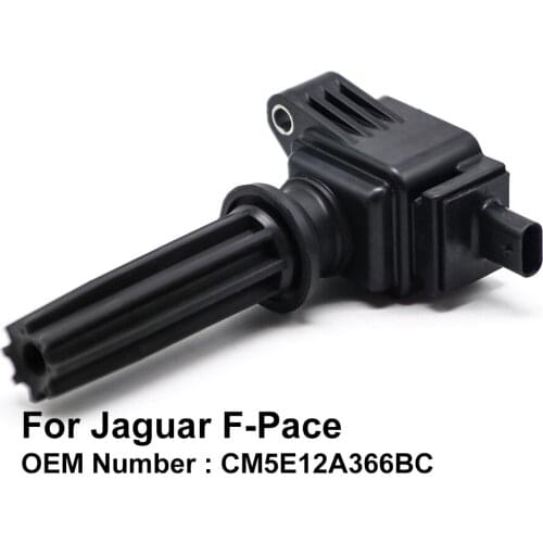 COWTOTAL Ignition Coil for Jaguar F-Pace Engine Code 204PT PT204 2.0T OEM CM5E12A366BC ( Pack of 4 )