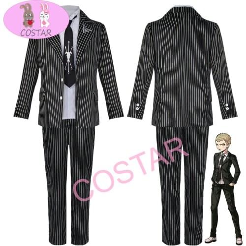 COSTAR Anime Danganronpa Kuzuryuu Fuyuhiko Cosplay Costume Men Suit Daily Wearing Costume