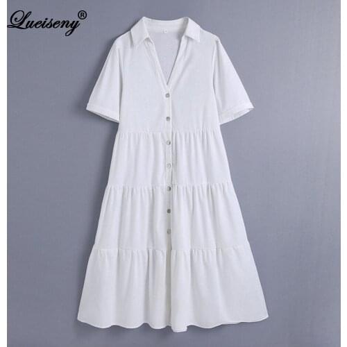 LUEISENY Office Summer Dresses