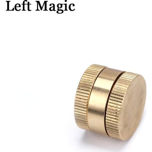 Copper Dynamic Coins (10 Pence Version) Magic Tricks Money Fly Coin Fly Plating Magic Props Close Up Street Coin Money Magic