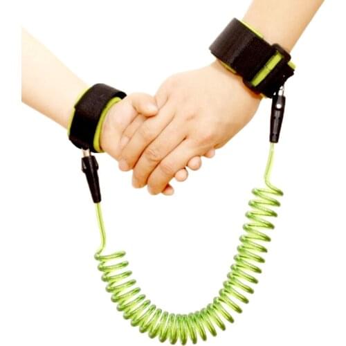 Toddler Baby Kids Safety Harness Child Leash Anti Lost Wrist Link Traction Rope 4 Colors