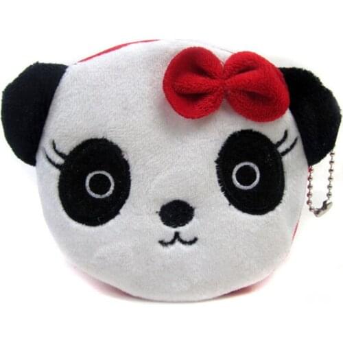 Useful Women Cartoon Panda Coin Purse Money Bag Mini Handbag Key Bag Female Zipper Small Wallet Cute Purses For Girls