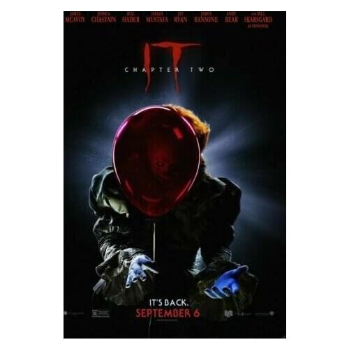 It Chapter 2 Movie Art Film Print Silk Poster Home Wall Decor 24x36inch