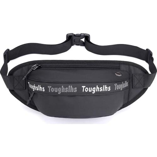 Unisex Casual Travel Fanny Pack Waterproof Waist Bag for Men Lightweight Man Belt Pouch Phone Pocket Mens Shoulder Bag Murse