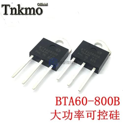 10PCS BTA60-1000B TOP-3I BTA60-800B BTA60-600B TOP3I 60A 1000V/800V/600V High Speed Fieldstop Trench IGBT free delivery