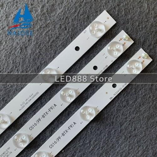 15pcs LED Backlight Strip For LED32KUH1 LBK320WD-D7A1 4708-K320WD-A4211V01 4708-K320WD-A4211V11 3BL-T6324102-001B/002B 32CE561