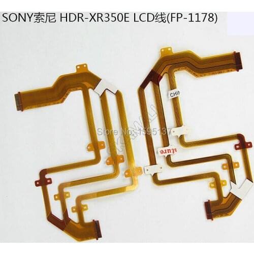 FREE SHIPPING! "FP-1178" NEW Video Camera Parts For SONY XR350E CX300E CX305E CX350E XR350 CX300 CX305 CX350 LCD Flex Cable