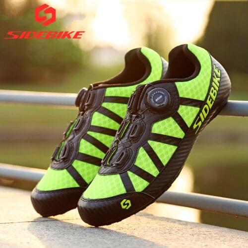 Sidebike mtb shoes mountain bike non-lock leisure road bike cycling shoes men women ultralight 565g breathable non-slip