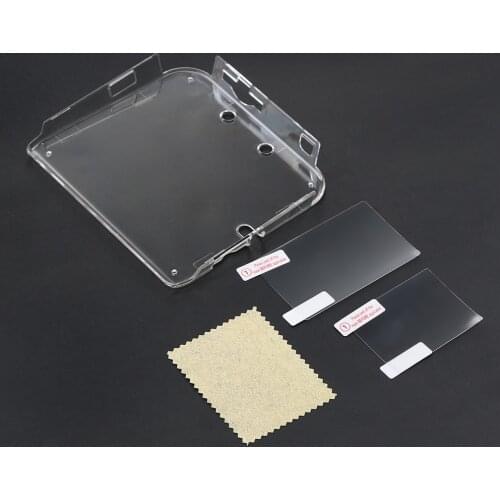 Anti Scratches 2Ds Case Durable Transparent Plastic Protective Hard Case Cover Shell Anti-Dust Film For Nintendo 2DS Gaming