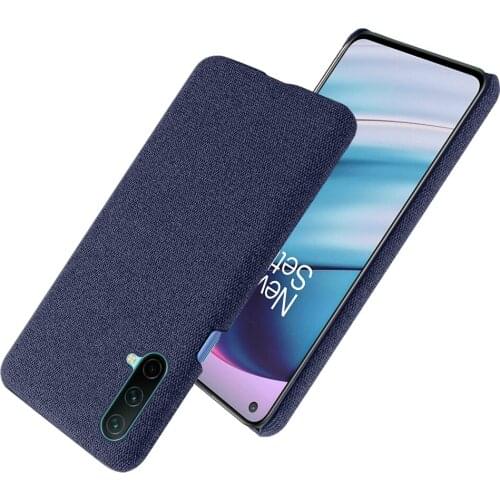 Cloth Texture Fit Case For OnePlus Nord CE N10 5G 9R 9E 8T Funda Luxury Febric Antiskid Cover For One Plus 8 9 5 6 7 T Pro Coque