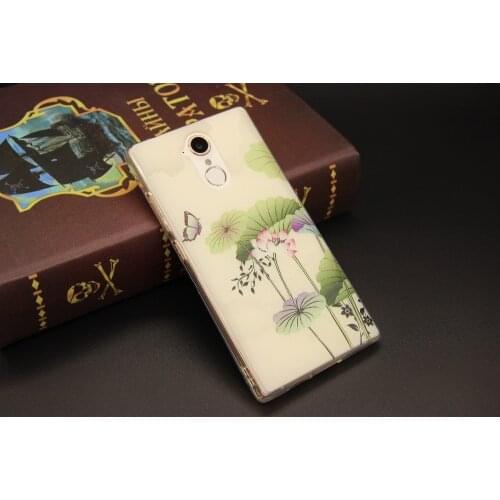 Case for Philips Xenium x586 soft tpu Fashion cartoon skull wolf girl painted colorful back Silicone cover cell phone case new