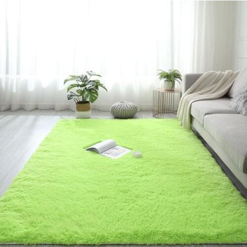 Long Plush Slip-Resistant Soft Mat For Room Shaggy Thicken Carpet Kids Carpets Door Mat Rug 200*300 CM