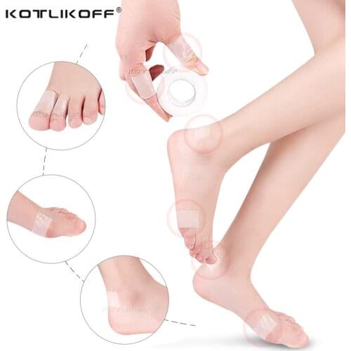 Multi-functional Bandage Medical Plaster Tape Self-adhesive Elastic Wrap Anti-wear Waterproof 2.5cm*500cm Heel Sticker Foot Pads