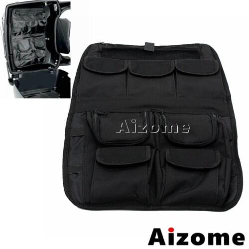 For Harley Tour Pak Motorcycle Organizer Inner Lid Storage Bag For Road King Electra Street Road Glid FLHR FLHTC FLHX FLTR 08-13