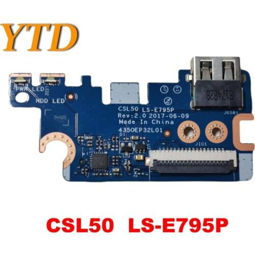 Original for HP serie 15-BS USB Board CSL50 LS-E795P tested good free shipping