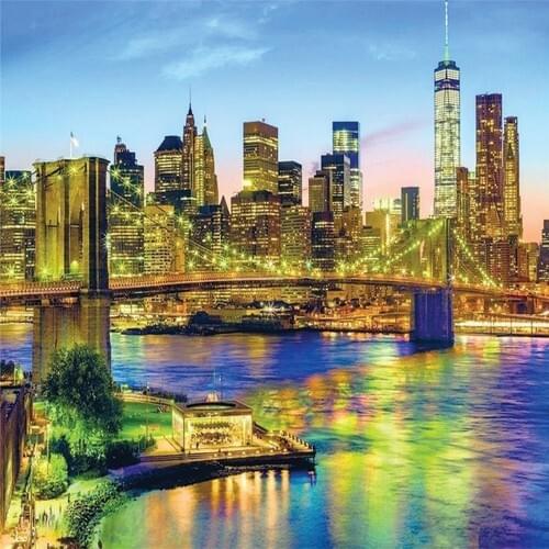 Birth Manhattan Bridge 1000 Piece Jigsaw Puzzle