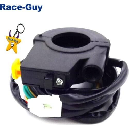 7/8'' 22mm Plastic Off Stop Kill Switch Handle Throttle Housing For Pocket Bike Goped Scooter Gas Motorized Bicycle