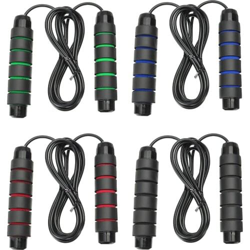 Adjustable Tangle-Free Jump Ropes Lose Weight Exercise Gym Crossfit Fitness Equipment Skipping Foot Unisex Kids