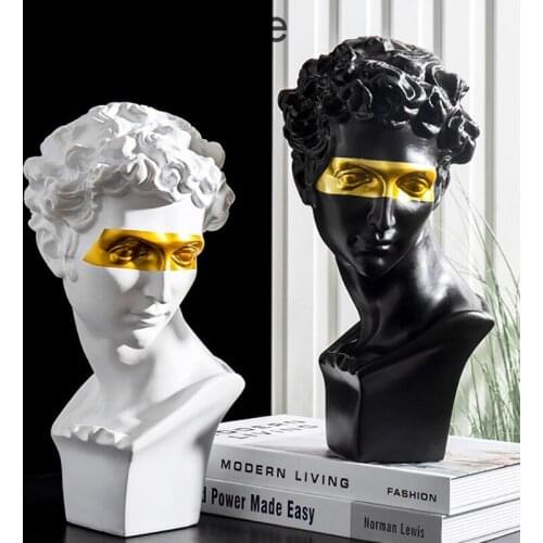 Abstract resin statues for home decoration and abstract mythological art statues for home decoration