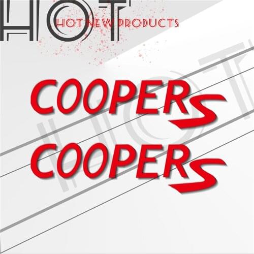Motorcycle Reflective Stickers Body Helmet Fuel Tank Waterproof Sign Decal for BMW COORERS coopers cooper s LOGO Sticekr