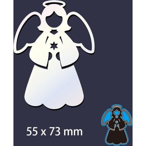 Cutting Dies Angel Girl New for Decoration Scrapbooking Stencil Paper Craft Album Template