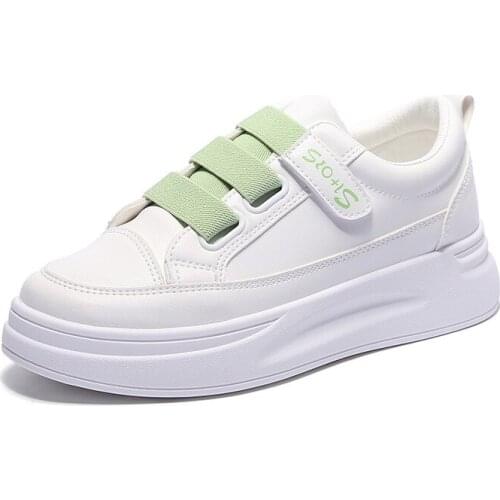 Little white shoes female spring new Korean student running shoes female ins breathable womens shoes V524