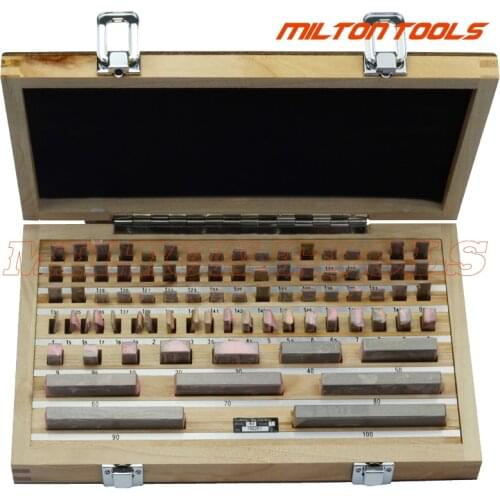 1.005-100mm Block Gauge inpsection block 83pcs/set, 1 grade