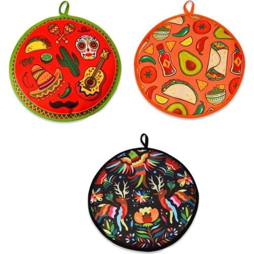 12inch Cloth Bag for Burrito,Portable Tortilla Warmer Pouch Home for Microwave Restaurant Food Pancake